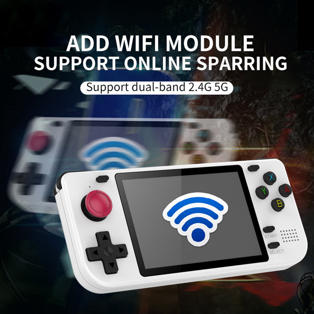POWKIDDY RGB10S 256GB Portable Wireless Game Console 3.5 inch IPS Screen Handheld Arcade Game Console Compatible with Linux System POWKIDDY RGB10S 256GB Portable Wireless Game Console 3.5 inch IPS Screen Handheld Arcade Game Console Compatible with Linux System